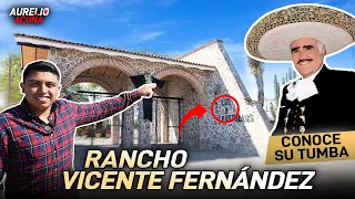 Asi es el Rancho de Don Vicente Fernández (Conoce su Tumba) 🐴 🔥