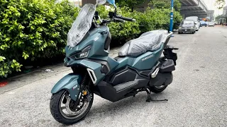 SYM Husky 150 SE (2024) - Walkaround (Matte Green)