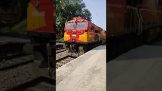 Indian railways beast WDG6G  6000hp diesel locomotive, with single cab..