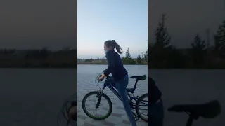 Катаюсь на велосипеде!