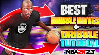 BEST DRIBBLE MOVES + DRIBBLE TUTORIAL for EVERY BUILD on NBA 2K23 CURRENT GEN! FASTEST COMBOS 2K23!