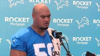 Lions rookie offensive lineman Gio Manu has quite a story coming from British Columbia to the NFL