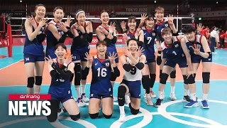 S. Korean women's volleyball team advance to semi-finals with win over Turkey