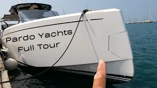 Experience Italian Luxury: Full Tour of Pardo 38 Outboard & Pardo 43 Yachts