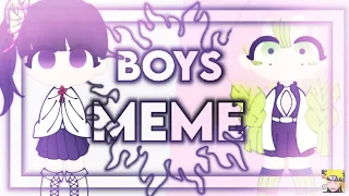 | Boys | meme | demon slayer | obamitsu | tankana | giyushino | gacha club |