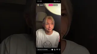 part 2 felix live from Instagram 🩵