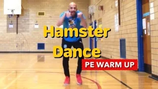 PhysEdZone: "Hamster dance" PE Dance Fitness Warm-Up | Brain Break