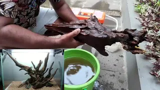 HOW TO MAKE DRIFTWOOD SINK IN WATER
