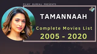 Tamannaah | Complete Movies List | 2005-2020