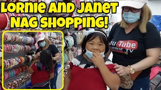 LORNIE TV AND ATE JANET NAG SHOPPING