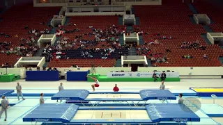 PETERSEN Teis (DEN) - 2018 Trampoline Worlds, St. Petersburg (RUS) - Qualification Trampoline R2