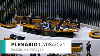 Plenário aprova projeto que institui federação de partidos políticos  - 12/08/2021*