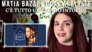 Versatile Vocalist Analyses Matia Bazar (Antonella Ruggiero) - C'è tutto un mondo intorno (Reaction)