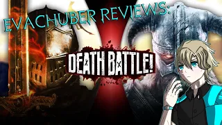 Death Battle || Dragonborn vs Chosen Undead REVIEW