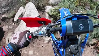 Extreme Enduro testing Yamaha YZ250x