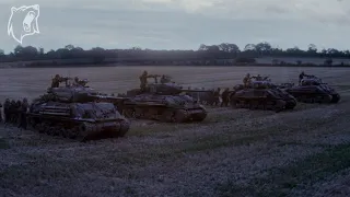 Tank Sherman Vs MG42 y Antitank (Fury) #war  #batalla  #history #tank #epic