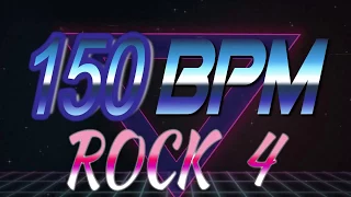 150 BPM - Rock 4 - 4/4 Drum Track - Metronome - Drum Beat