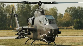 AH-1 Cobra & UH-1 Huey || Flybys & Rides || Gateway AAHF