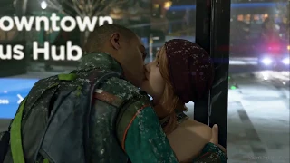 Markus steals a kiss from North (Detroit Become Human)