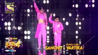 Super Dancer 4|Sanchit aur Vartika ka Dhamakedar New dance performance