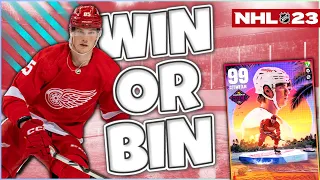 IF I LOSE, I QUICKSELL 99 SODERBLOM | NHL 23 Win Or Bin