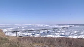 Волга растёт. Засыпка контрбанкета. Учения МЧС