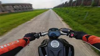 YAMAHA MT07 PURE 2023 - ROADSITALIA - PURE SOUND [4K]