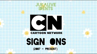 Cartoon Network Sign Ons (2007 - Present)