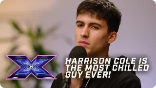 Harrison Cole is the most chilled guy EVER! | X Factor: The Band | Auditions