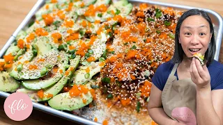 Sushi Bake 2 Ways - Baked Sushi (California, Spicy Shrimp)