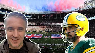 🏈 NFL London Games: an AUTHENTIC taste of America in the UK! 🏈 Packers vs Giants Experience 2022🇺🇲🇬🇧