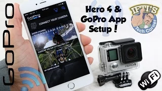 GoPro Hero 4 Black/Silver : Connecting to the GoPro App - Setup & Review!