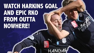 Watch Harkins goal and epic RKO from outta nowhere celeb!