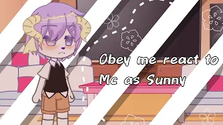 ❥Obey me react to (Past) Mc as Sunny✧ Obey me x Omori ✿