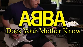 ABBA - Does Your Mother Know (Guitar, Drum, Bass, Piano Cover)