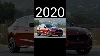 Evolution of Maserati Levante (2017~2022)#shorts #viral #maserati #evolution