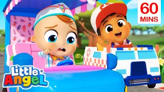 Ice Cream Truck Trouble | Job and Career Songs | @LittleAngel Nursery Rhymes for Kids