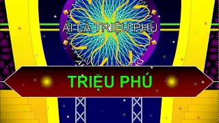 Slide trình chiếu game show "Ai Là Triệu Phú" (Who Wants To Be A Millionaire)