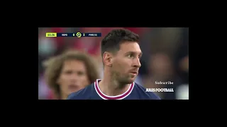 Lionel Messi PSG Debut! vs Reims (Away) | Stade Reims Vs PSG | 2021-2022 #Lionel #Messi #PSG