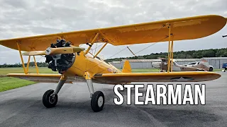 The Stearman Is A Slow Airplane With A Big Engine