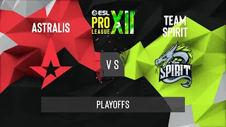 CS:GO - Astralis vs. Team Spirit [Inferno] Map 1 - ESL Pro League Season 12 - Playoffs - EU