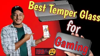 Best tempered glass for gaming | Screen protector for free fire & pubg| Gaming matt tempered glass