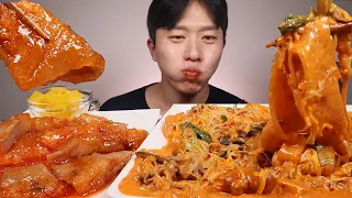 너무 맛있잖아? 소림마라 로제마라샹궈 쫀득이 꿔바로우 먹방 ! ! ㆍASMR MUKBANG Rose Mala Xiang Guo Eating show