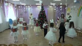 28 12 2022 Новогодний утренник Детский сад Шатлык Капелька 008