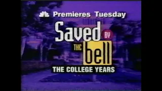 Saved By the Bell: The College Years Series Premiere Commercial from 1993