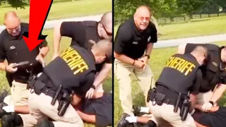 Dumb Cop's Major OOPS! Moment Caught on Camera