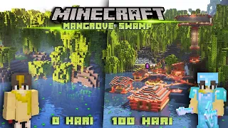 100 Hari di Minecraft 1.19 tapi Mangrove Swamp Only 🐸🐸 !!