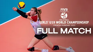 DOM🇩🇴 vs. GER🇩🇪 - Full Match | Girls' U19 World Championship | Pool B