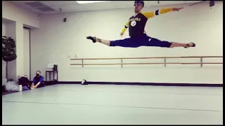 The Male Ballet Dancer  Jorge Barani (variation/ rehearsal collection)