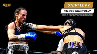 Stevi Levy vs Bec Connolly | Full Fight Highlights (GBM Sports)